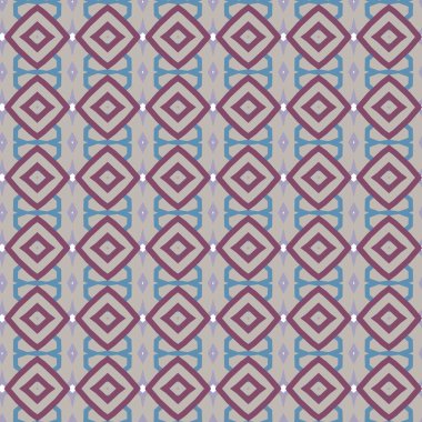 Geometrik şekilli kusursuz desen vektör çizimi