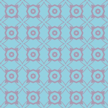 Geometrik şekilli kusursuz desen vektör çizimi