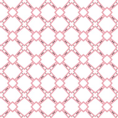 Geometrik şekilli kusursuz desen vektör çizimi