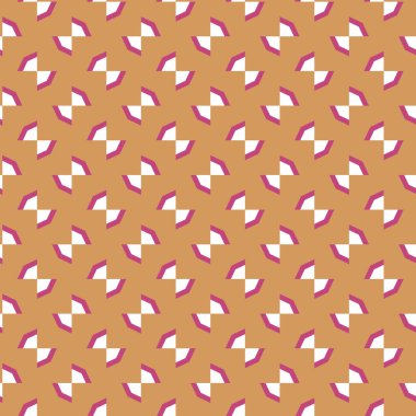 Geometrik şekilli kusursuz desen vektör çizimi