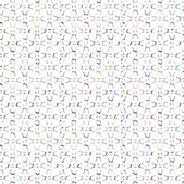 Geometrik şekilli kusursuz desen vektör çizimi