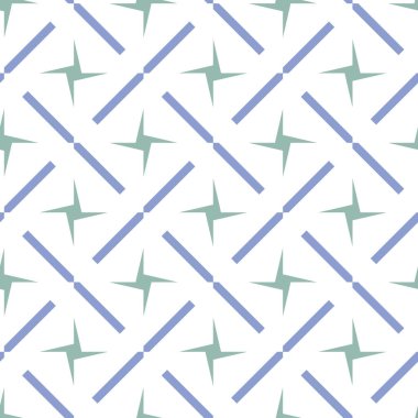 Geometrik şekilli kusursuz desen vektör çizimi