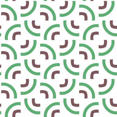 Geometrik şekilli kusursuz desen vektör çizimi