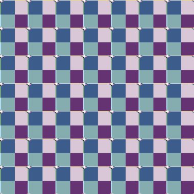 Geometrik şekilli kusursuz desen vektör çizimi