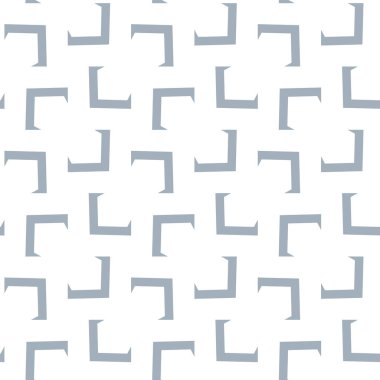 Geometrik şekilli kusursuz desen vektör çizimi