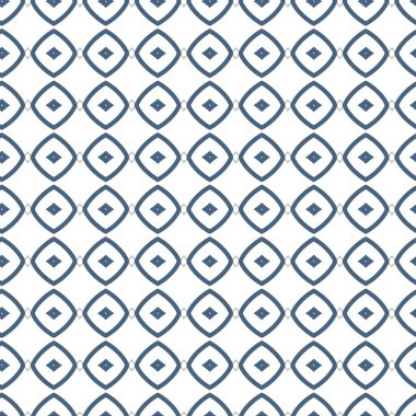 Geometrik şekilli kusursuz desen vektör çizimi