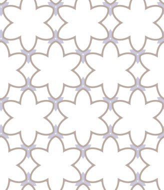 Geometrik şekilli kusursuz desen vektör çizimi