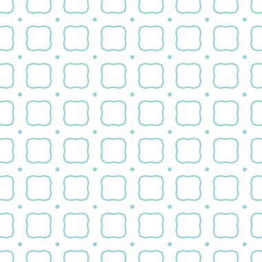 Geometrik şekilli kusursuz desen vektör çizimi