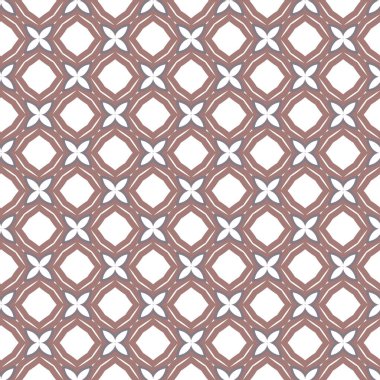 Geometrik şekilli kusursuz desen vektör çizimi