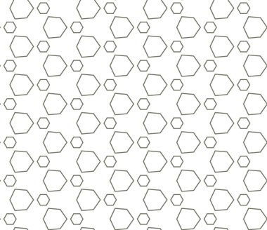 Geometrik şekilli kusursuz desen vektör çizimi
