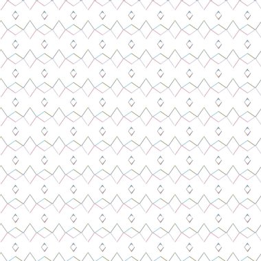 Geometrik şekilli kusursuz desen vektör çizimi