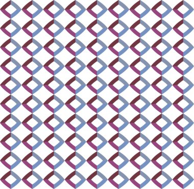 Geometrik şekilli kusursuz desen vektör çizimi