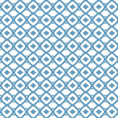 Geometrik şekilli kusursuz desen vektör çizimi