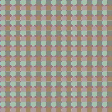 Geometrik şekilli kusursuz desen vektör çizimi