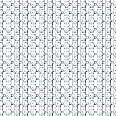 Geometrik şekilli kusursuz desen vektör çizimi