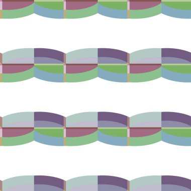 Geometrik şekilli kusursuz desen vektör çizimi