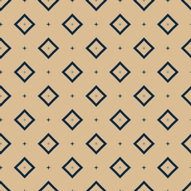Geometrik şekilli kusursuz desen vektör çizimi