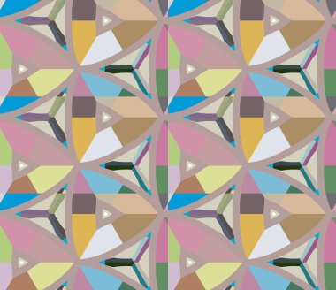 soyut renkli desen çizimi, pürüzsüz arkaplan