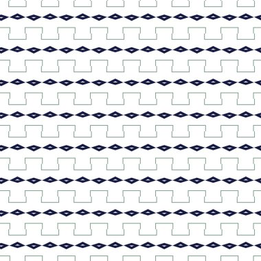Geometrik şekilli kusursuz desen vektör çizimi