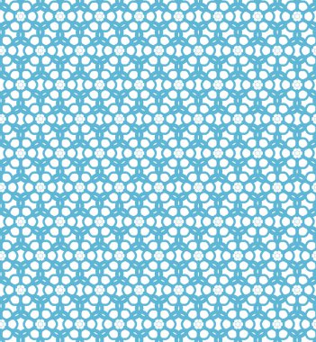 Geometrik şekilli kusursuz desen vektör çizimi