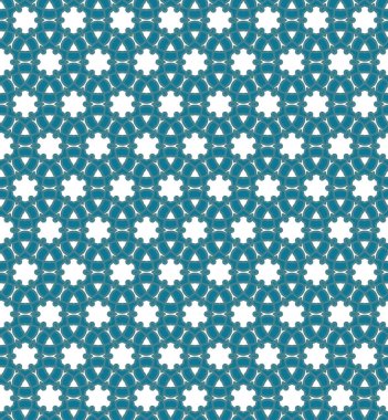 Geometrik şekilli kusursuz desen vektör çizimi