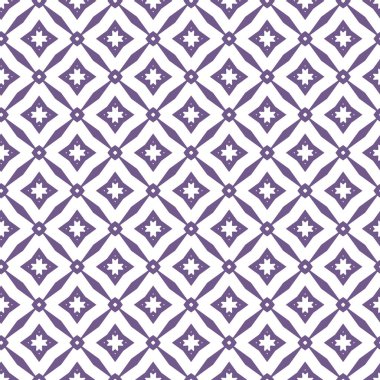 Geometrik şekilli kusursuz desen vektör çizimi