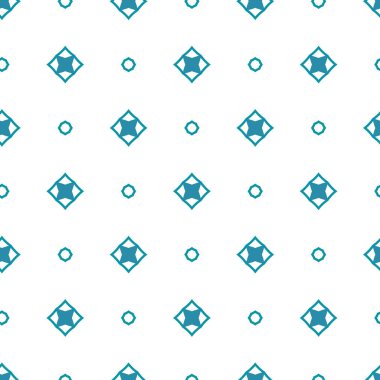 Geometrik şekilli kusursuz desen vektör çizimi