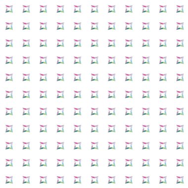 Geometrik şekilli kusursuz desen vektör çizimi