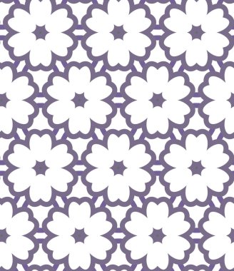 Geometrik şekilli kusursuz desen vektör çizimi
