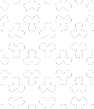 Geometrik şekilli kusursuz desen vektör çizimi