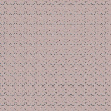 Geometrik şekilli kusursuz desen vektör çizimi