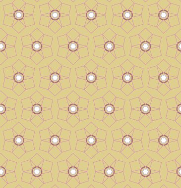 Geometrik şekilli kusursuz desen vektör çizimi