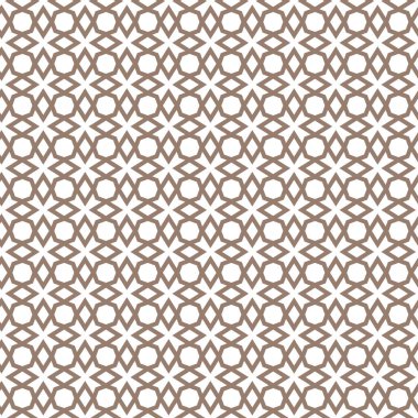 Geometrik şekilli kusursuz desen vektör çizimi