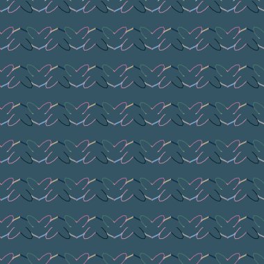 Geometrik şekilli kusursuz desen vektör çizimi