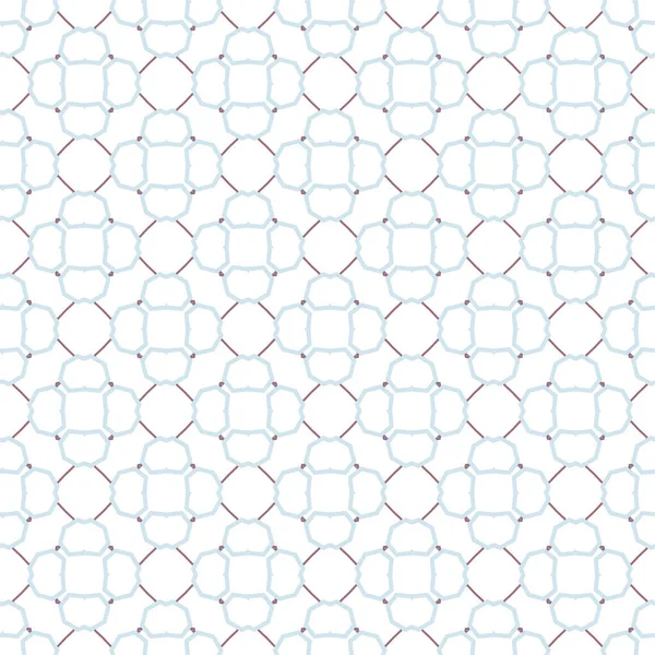 Nahtlose Muster Mit Geometrischen Formen Vektorillustration — Stockvektor