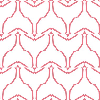 Geometrik şekilli kusursuz desen vektör çizimi