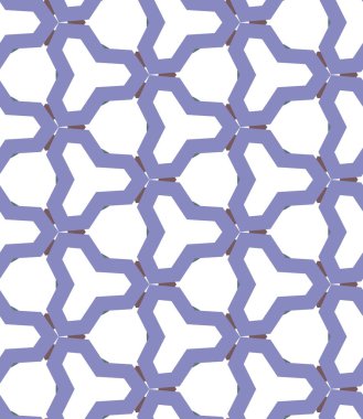 Geometrik şekilli kusursuz desen vektör çizimi