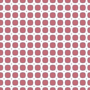 Geometrik şekilli kusursuz desen vektör çizimi