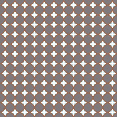 Geometrik şekilli kusursuz desen vektör çizimi