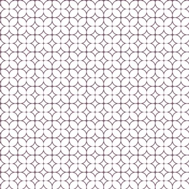 Geometrik şekilli kusursuz desen vektör çizimi