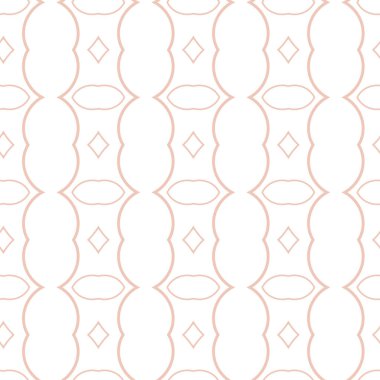 Geometrik şekilli kusursuz desen vektör çizimi