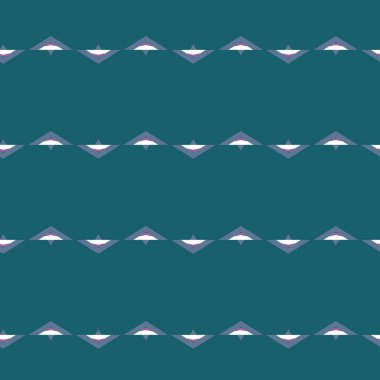 Geometrik şekilli kusursuz desen vektör çizimi