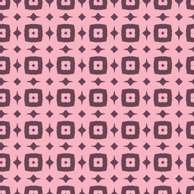 Geometrik şekilli kusursuz desen vektör çizimi