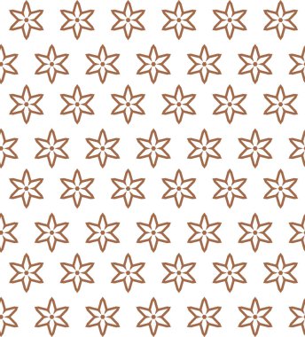 Geometrik şekilli kusursuz desen vektör çizimi