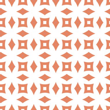 Geometrik şekilli kusursuz desen vektör çizimi