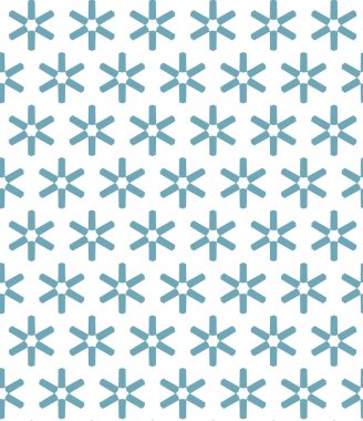 Geometrik şekilli kusursuz desen vektör çizimi