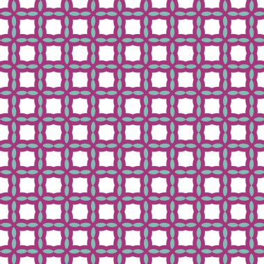 Geometrik şekilli kusursuz desen vektör çizimi