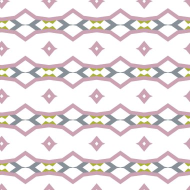 Geometrik şekilli kusursuz desen vektör çizimi