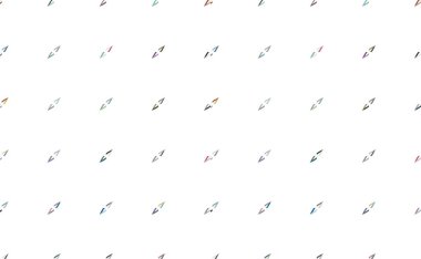 Geometrik şekilli kusursuz desen vektör çizimi