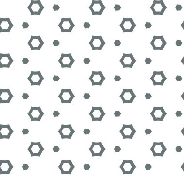 Geometrik şekilli kusursuz desen vektör çizimi